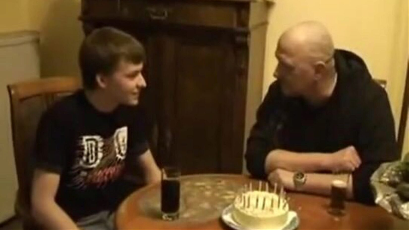 Daddy Let's Mama Engulf and Fuck Son For His Birthday